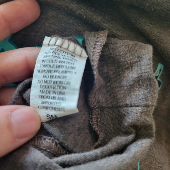 Crazy Train Church Raised Full of Praise Leopard Raglan Tee Size Small - Picture 5 of 5